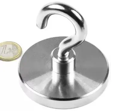 GANCHO MAGNETICO Ø75MM  M10  130KG