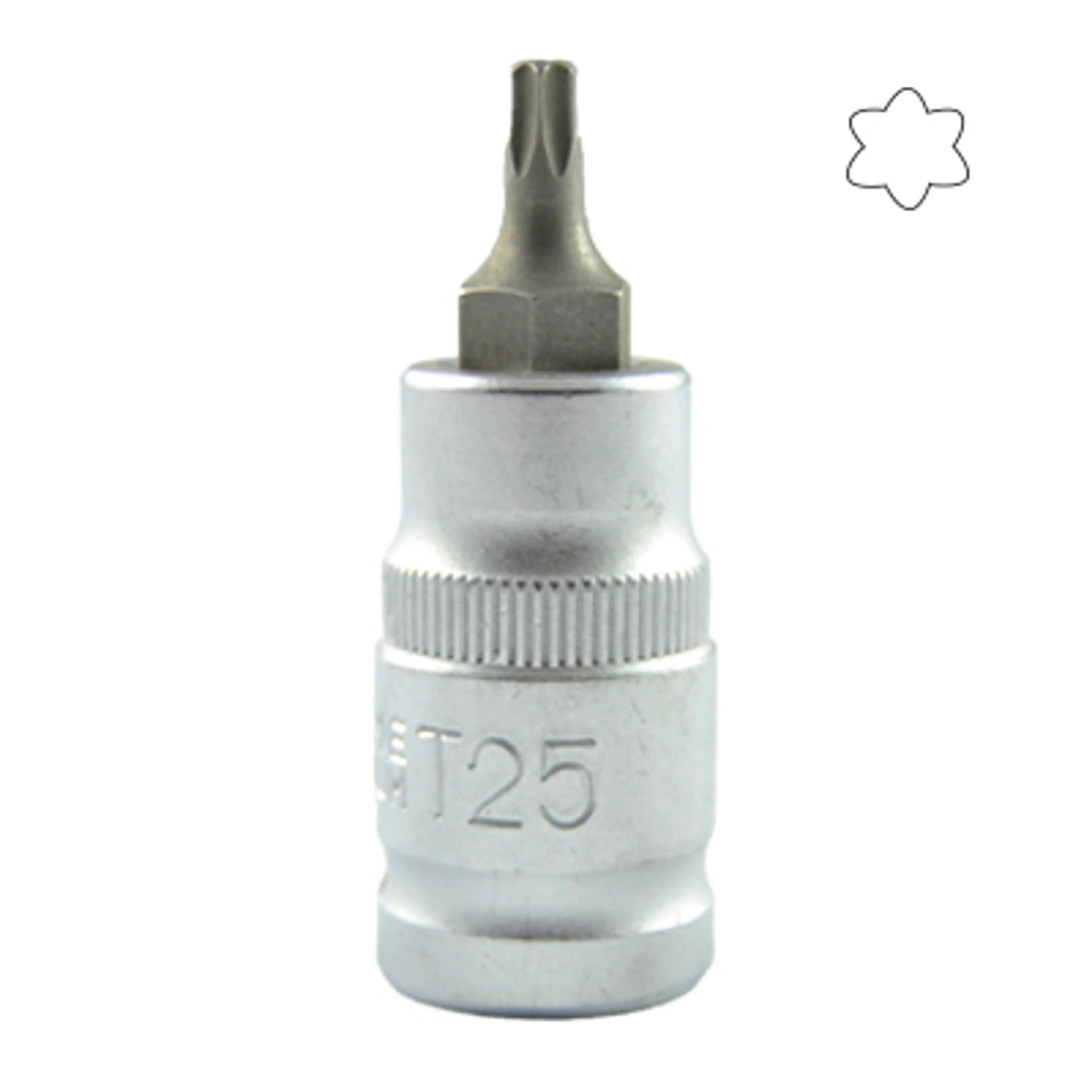 PUNTA DE 1/2"  TORX T25 55MML