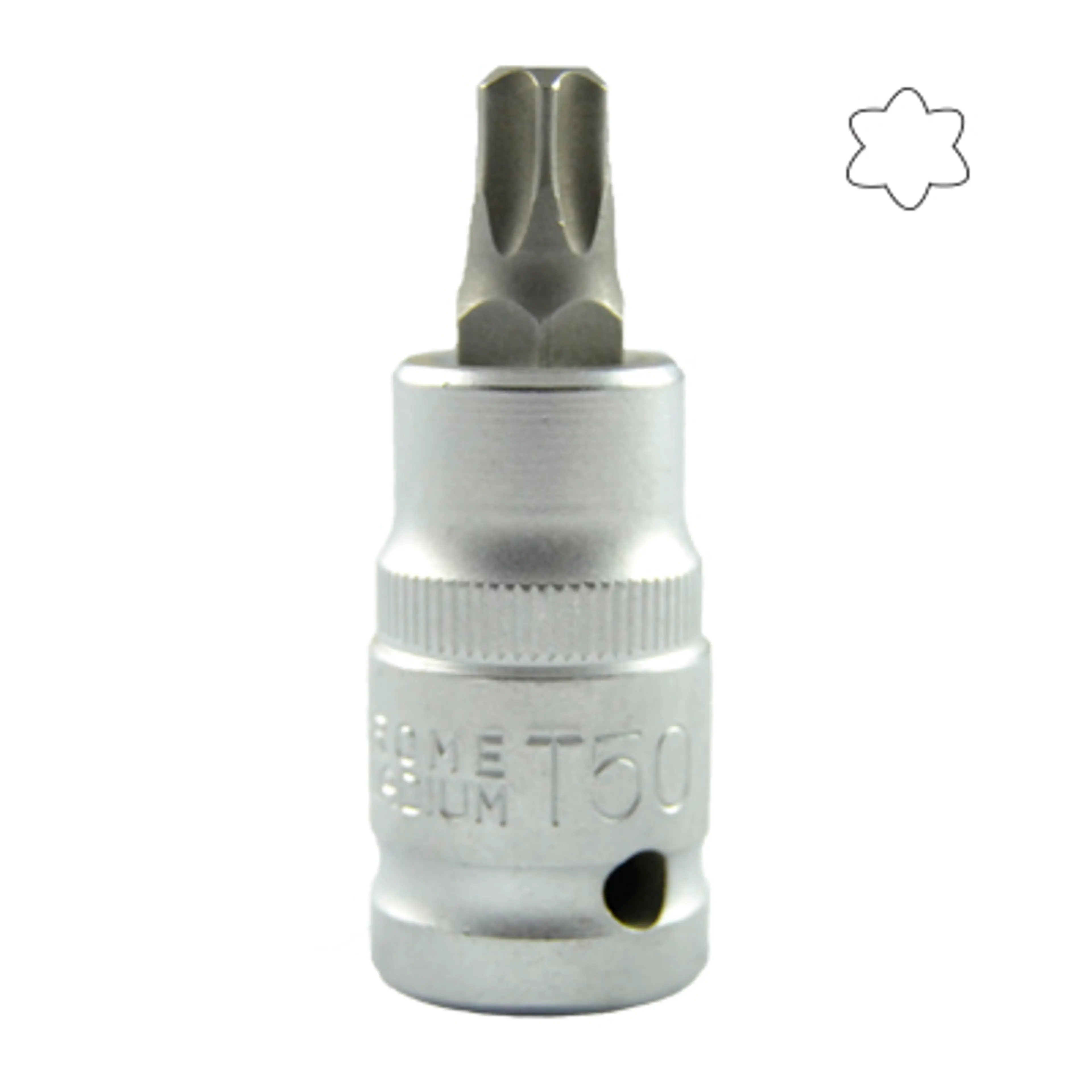 PUNTA DE 1/2"  TORX T50 55MML