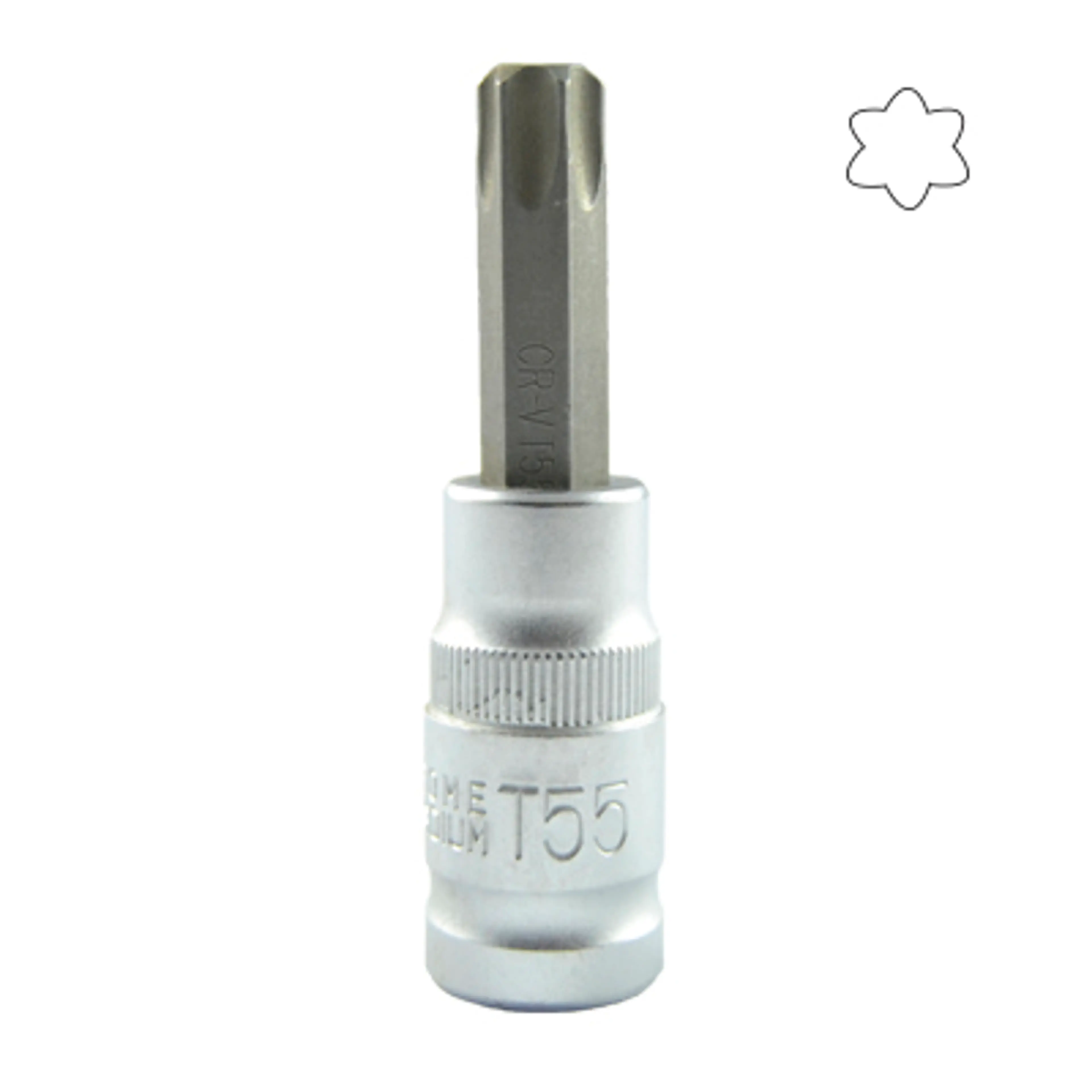 PUNTA DE 1/2"  TORX T55 55MML