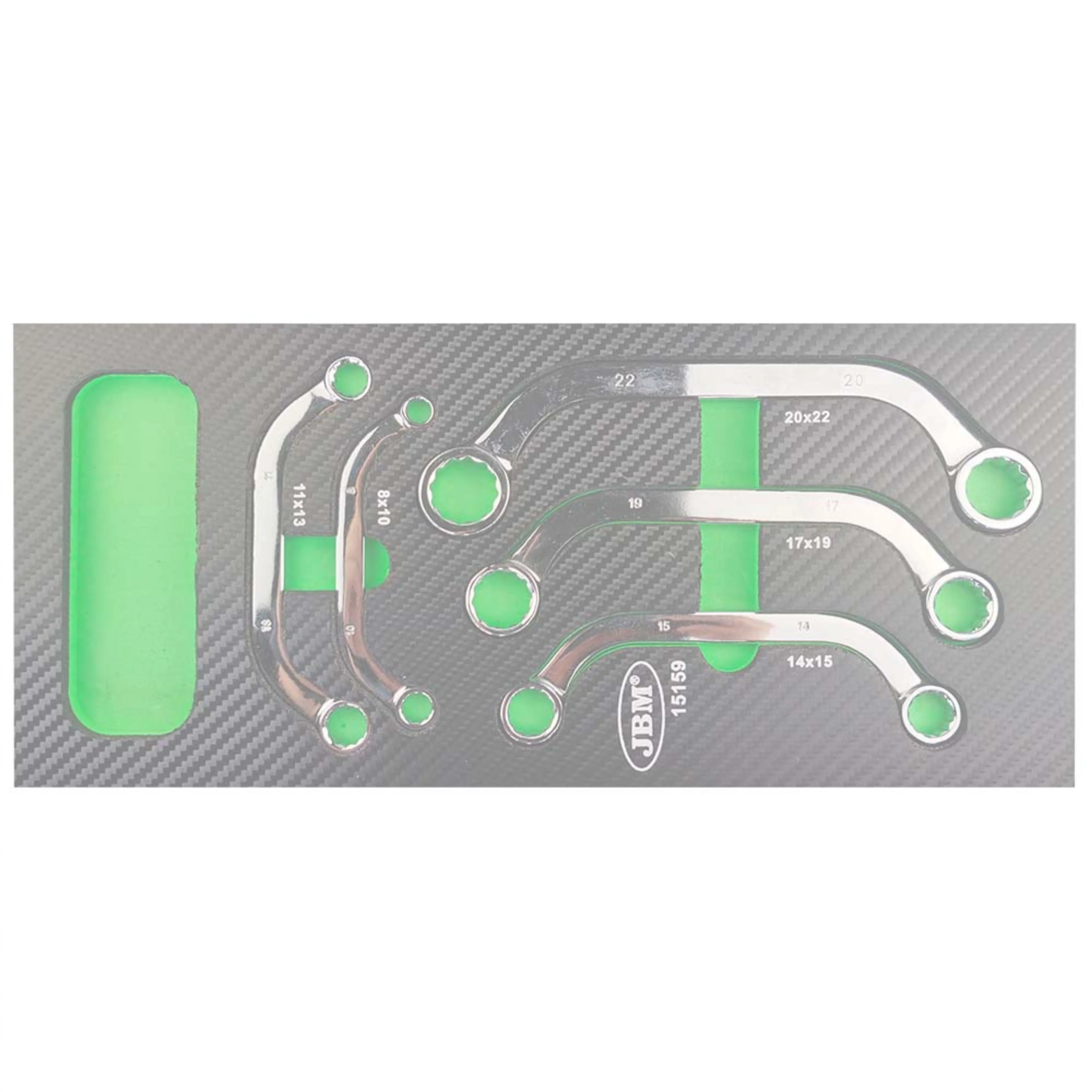 LLAVE TIPO "C" 8X10MM - ACABADO BRI