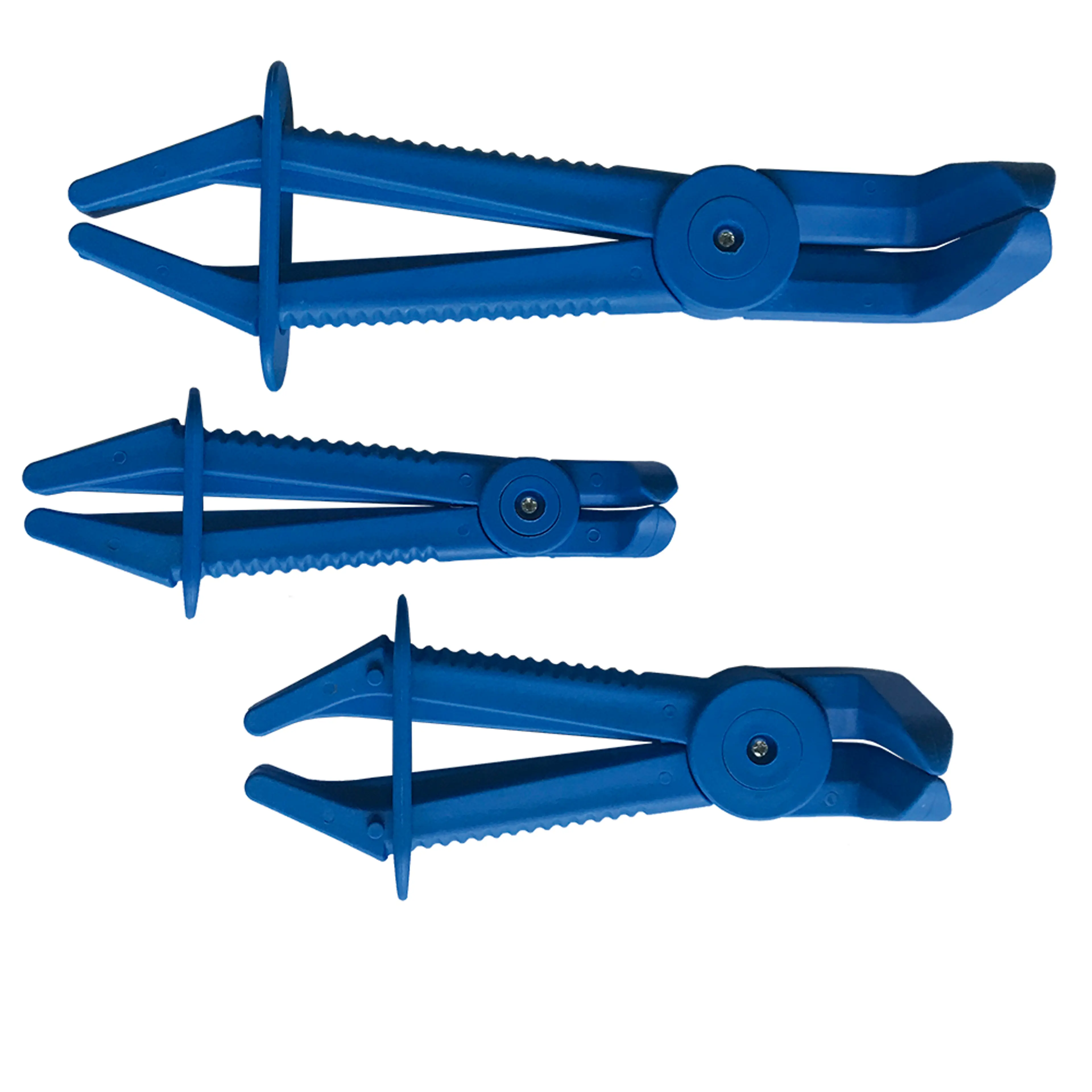 JUEGO DE TRES PINZAS PARA MANGUERAS