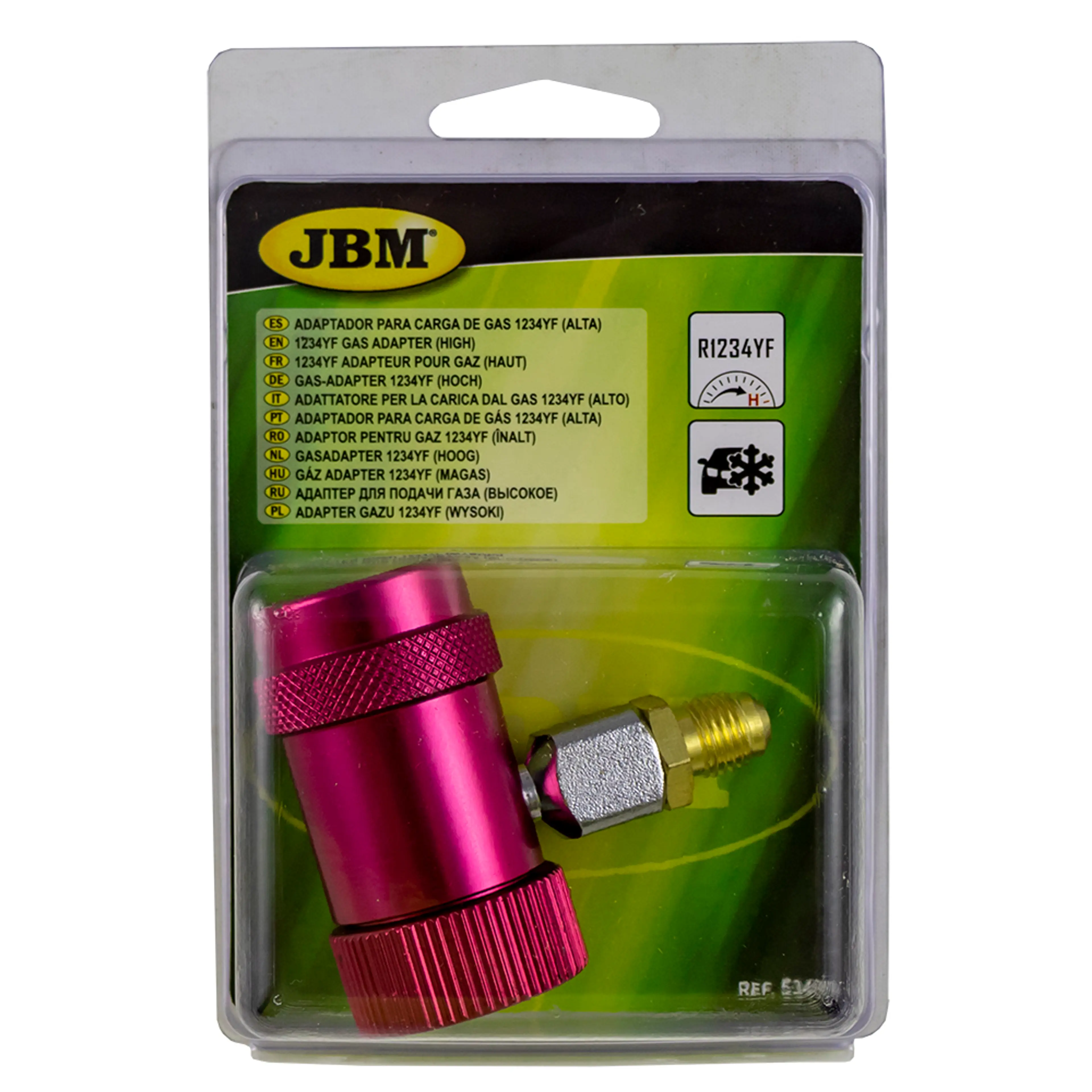 ADAPTADOR PARA CARGA DE GAS 1234YF 