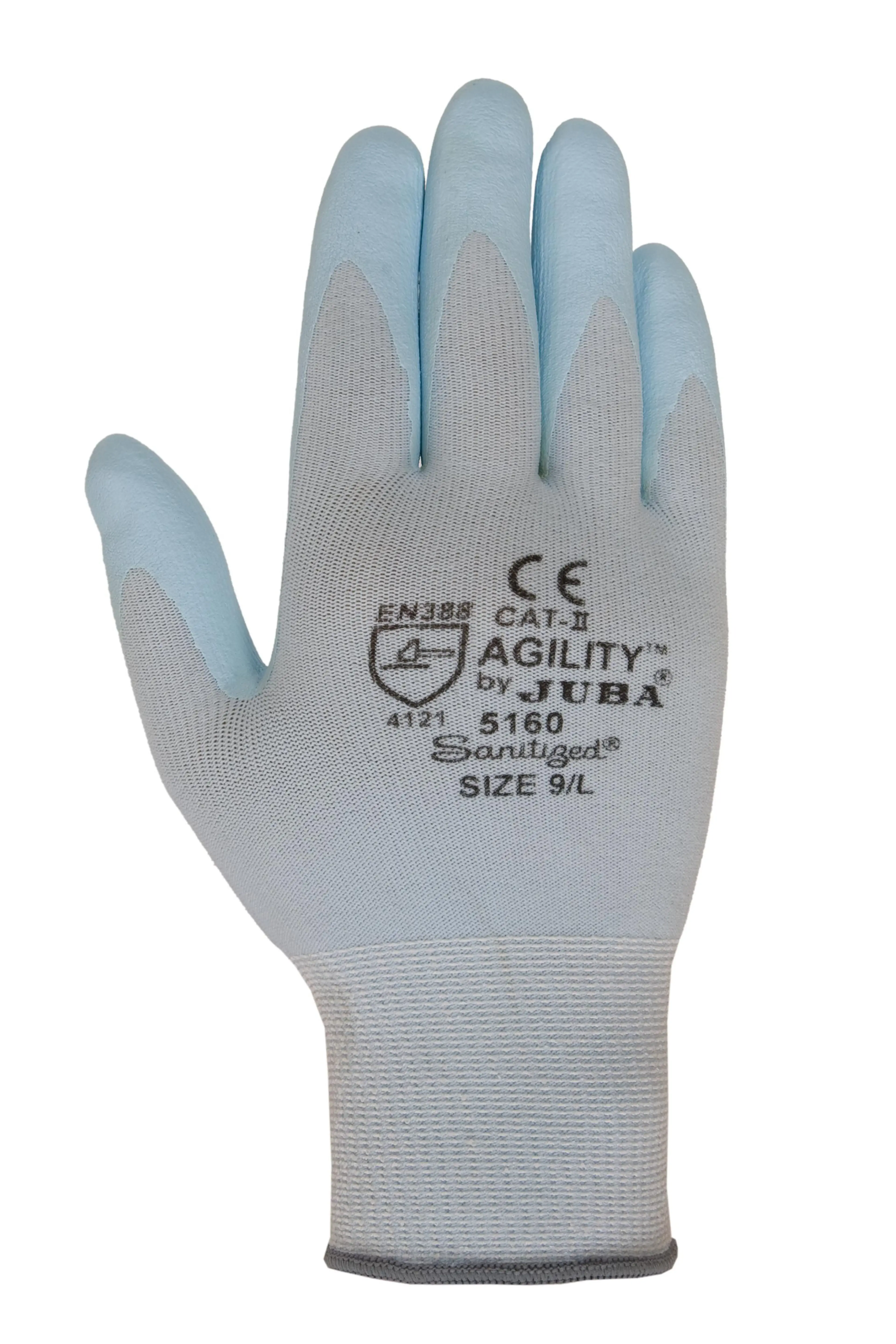 GUANTE NYLON NITRILO AZUL TALLA  8