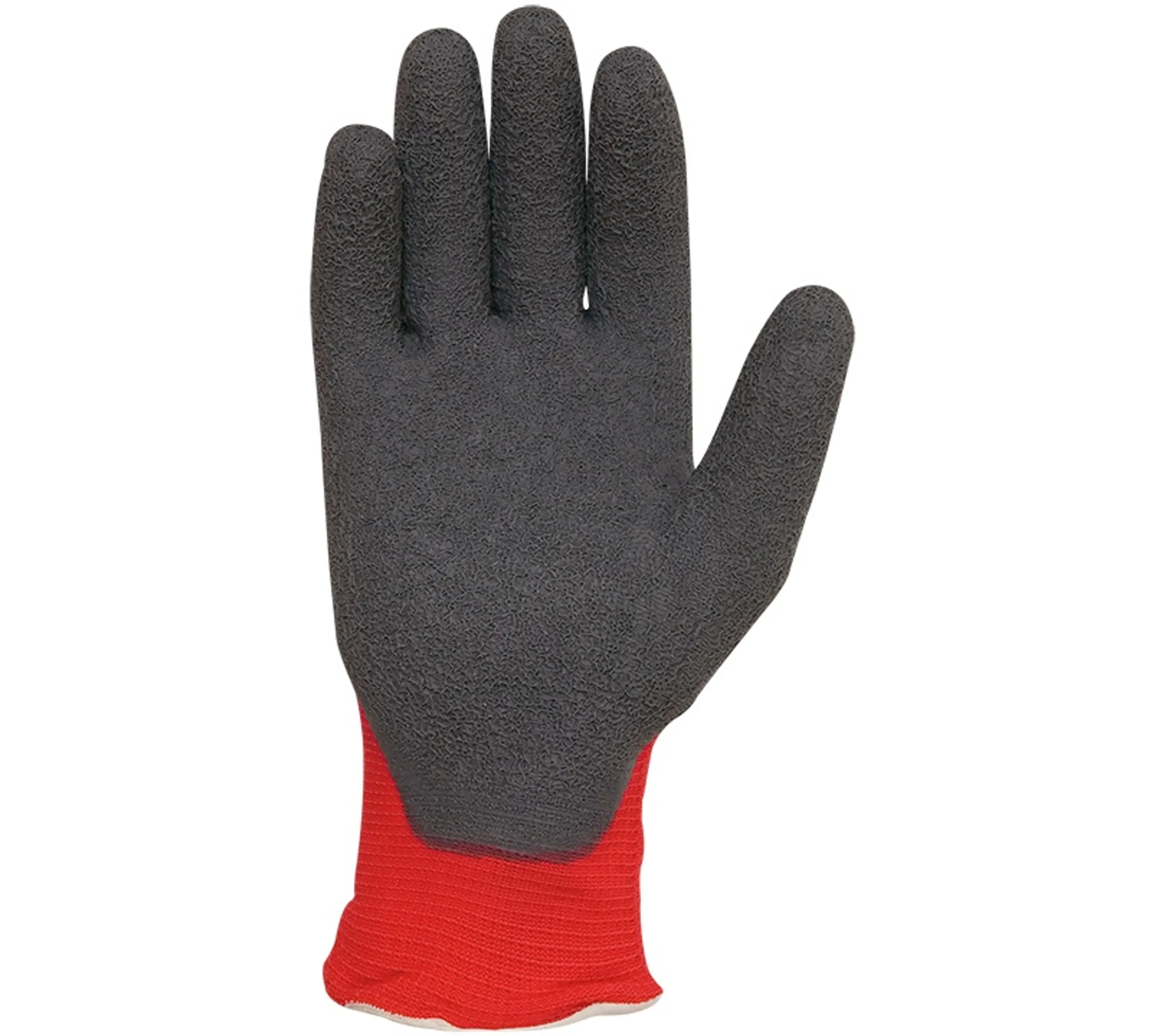 GUANTE FEEL&GRIP NYLON ROJO TALLA 8