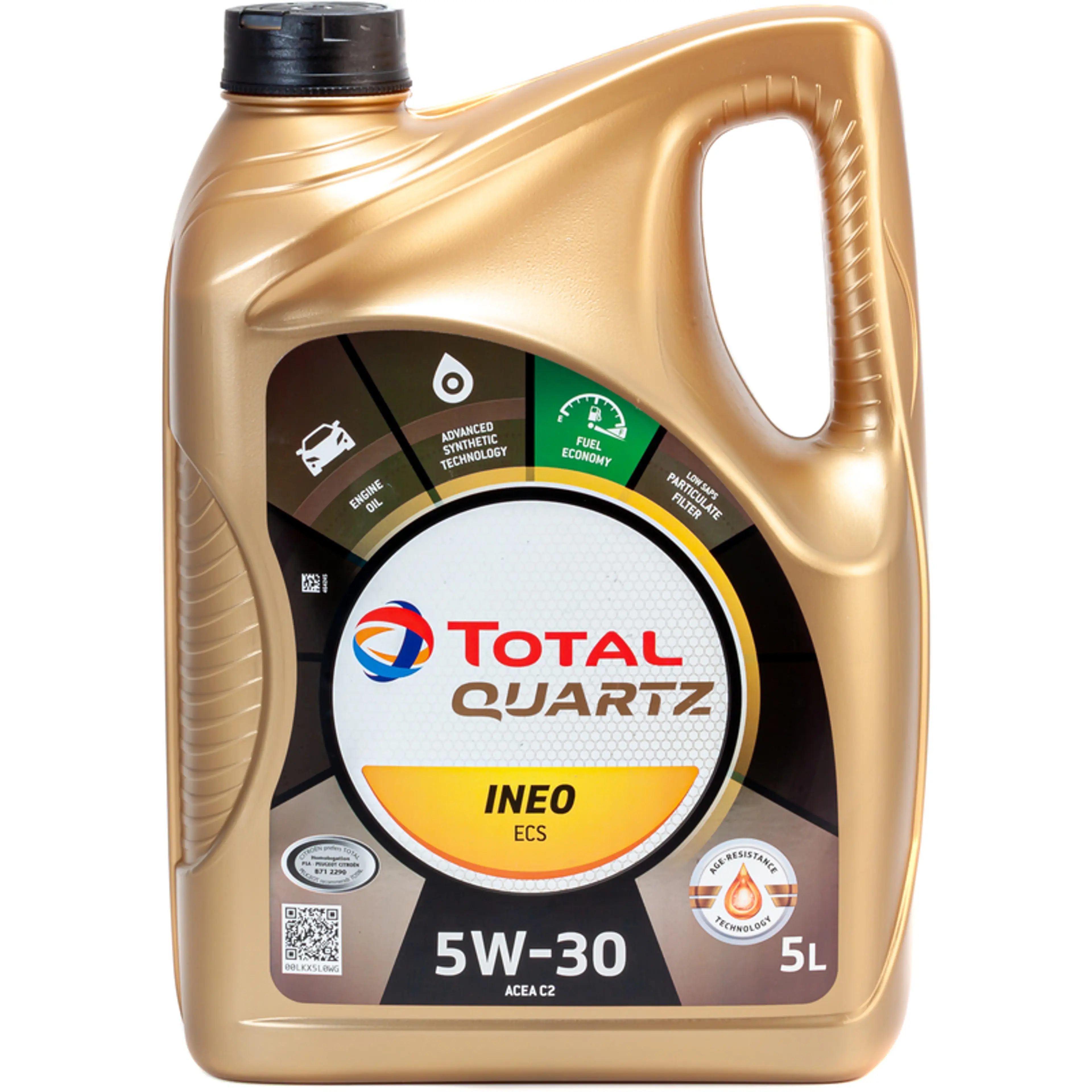 TOTAL 5W30 INEO ECS 5L