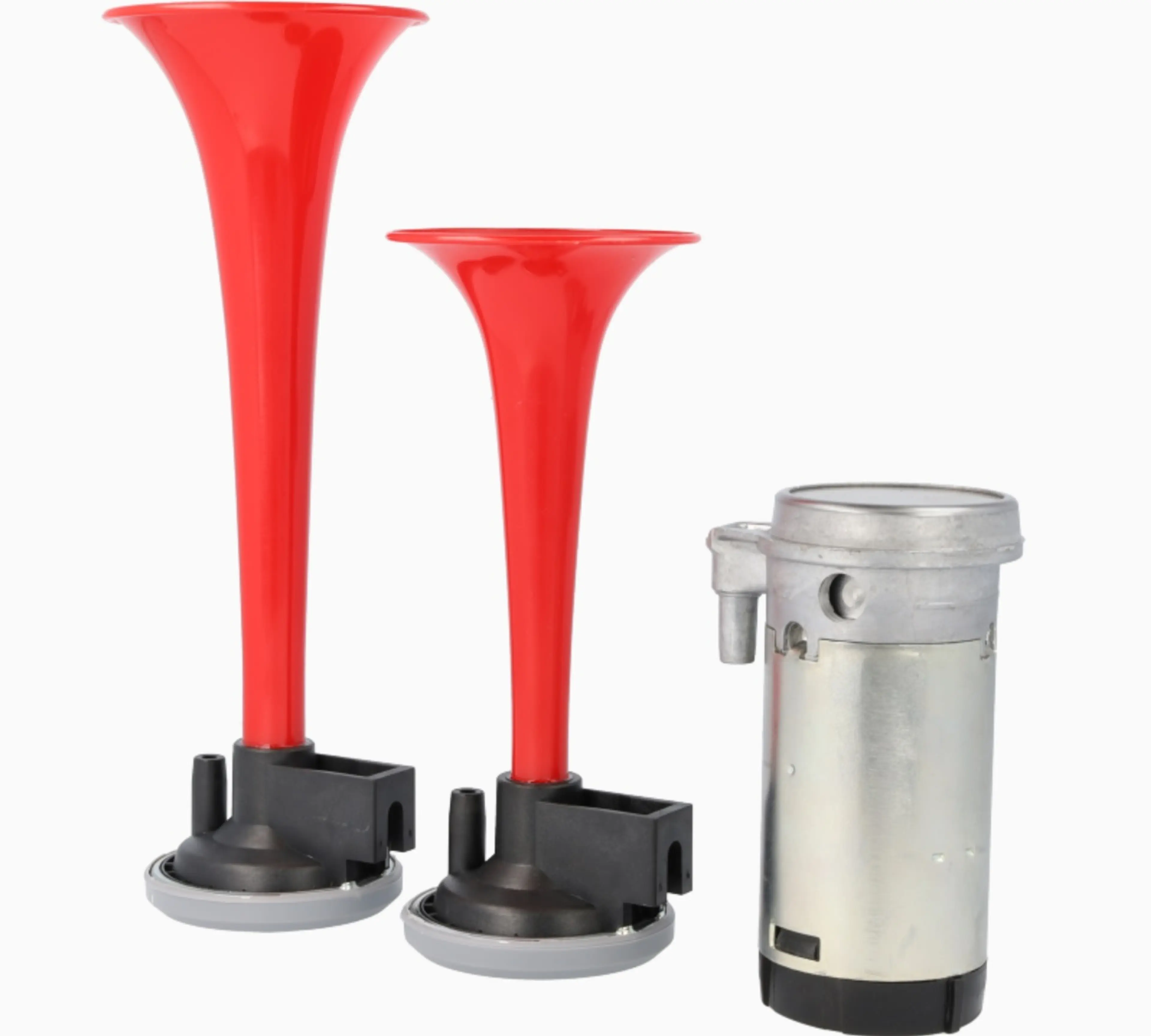 JUEGO DE BOCINAS 12V 2 TROMPETAS