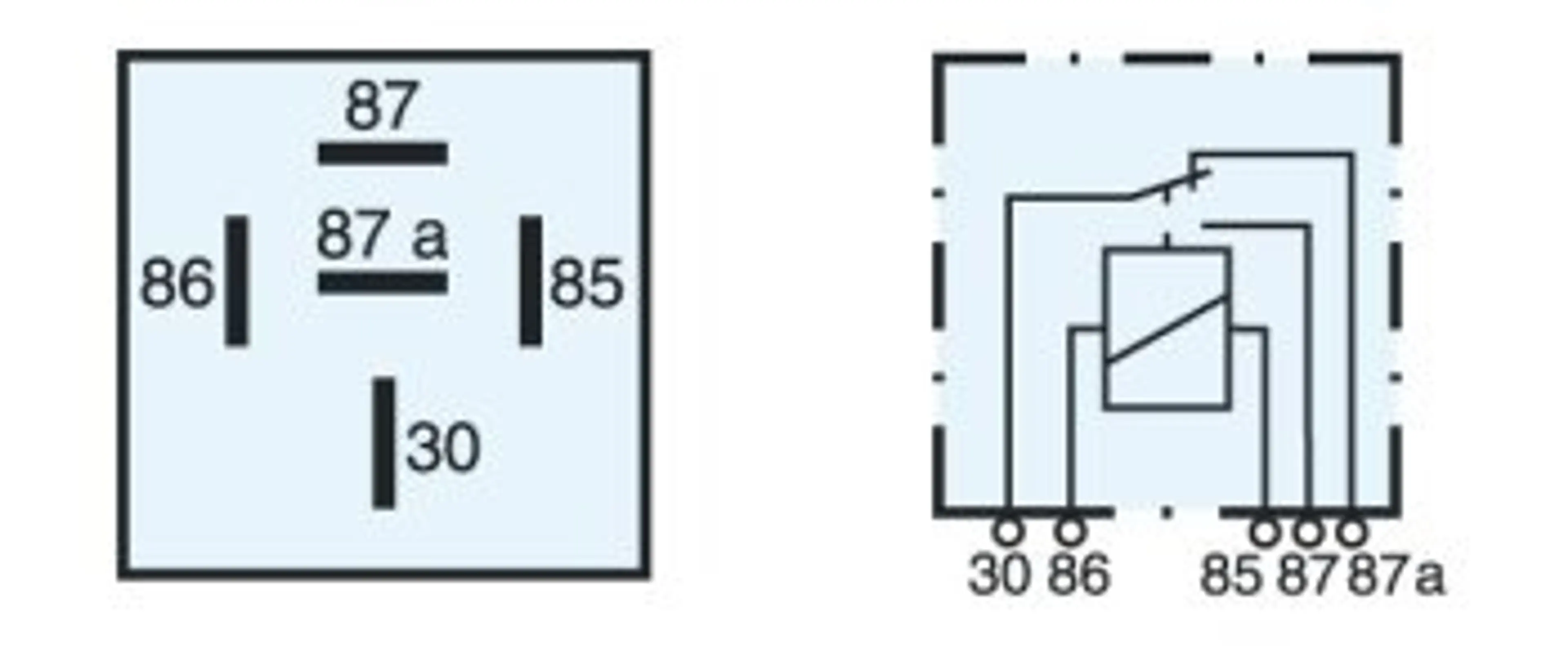 RELE INVERSOR 12V 20/30A 5P.