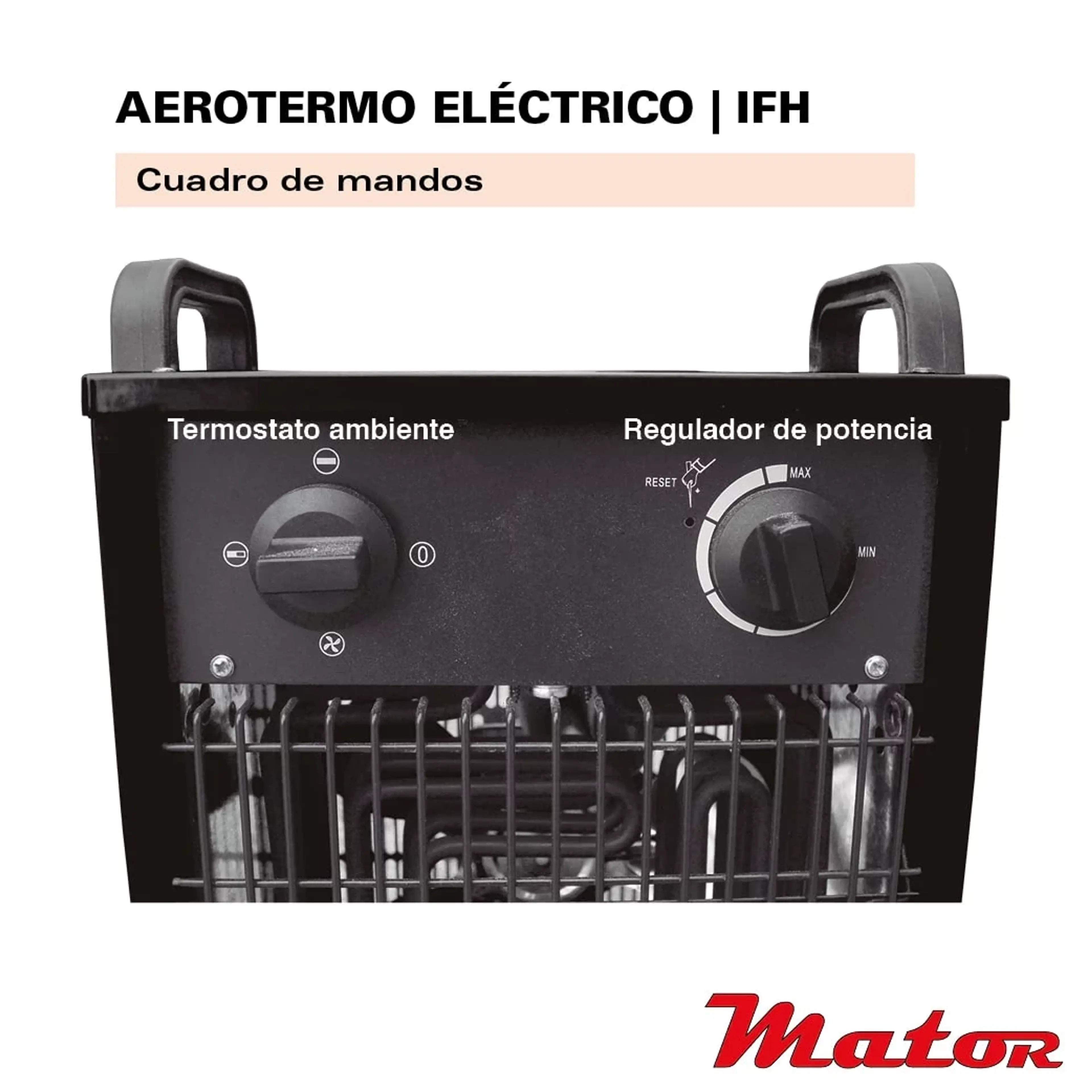 AEROTERMO ELECTRICO IFH 03 3KW 230V