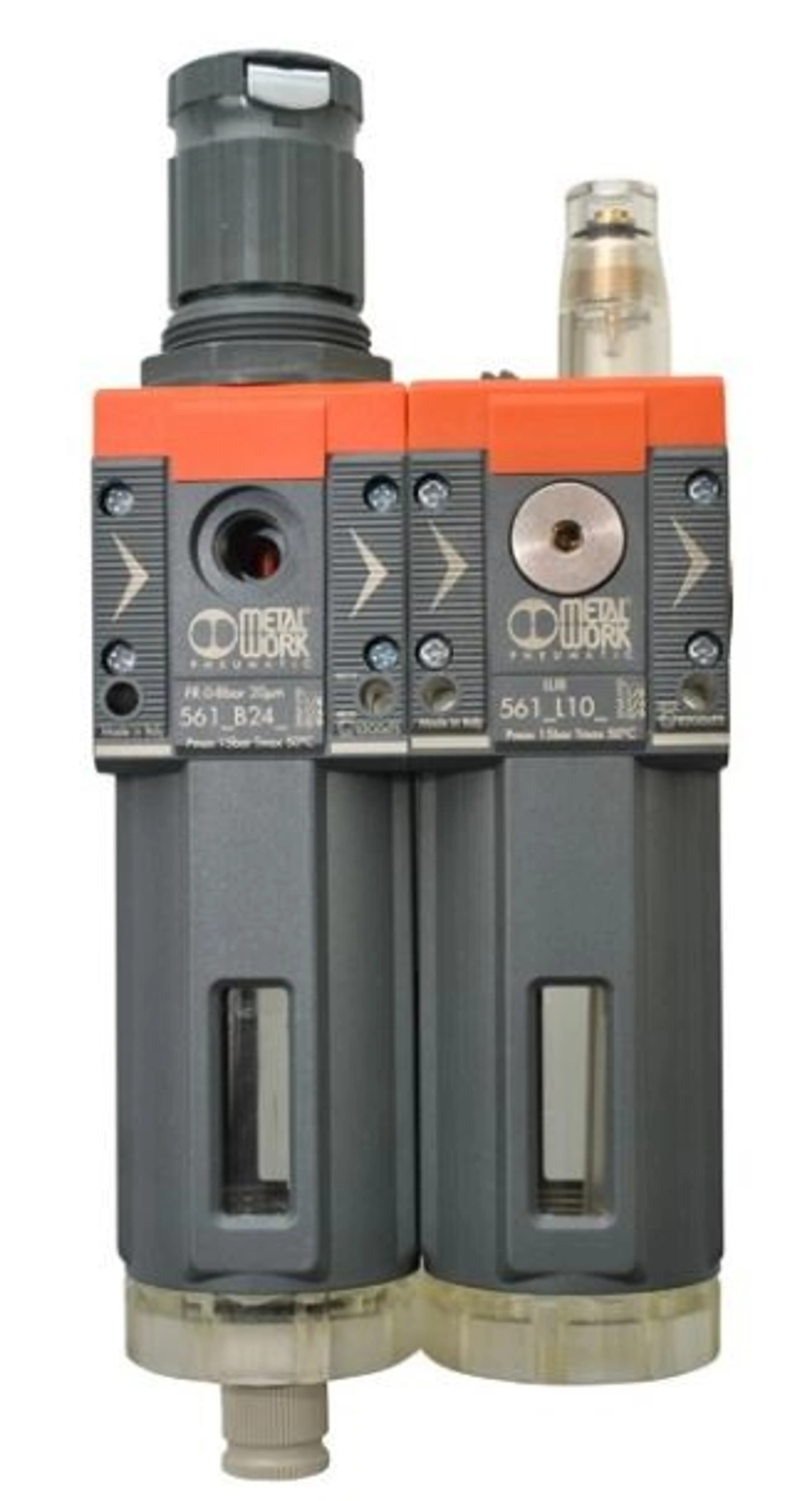 FILTRO REGULADOR + LUBRICADOR 1/2"