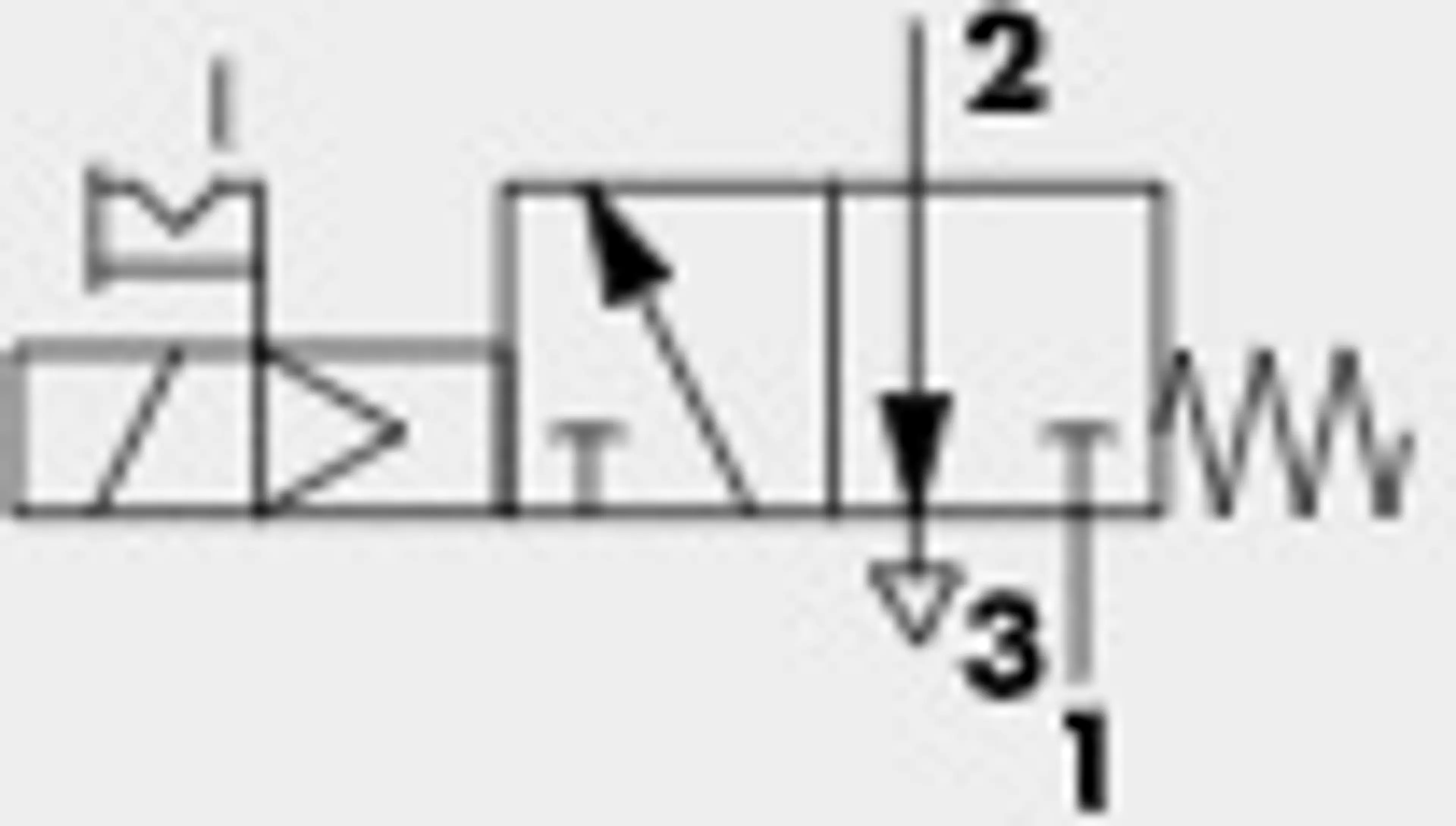 ELECTROVALVULA 3/2V 1/8" N.C. MONOE