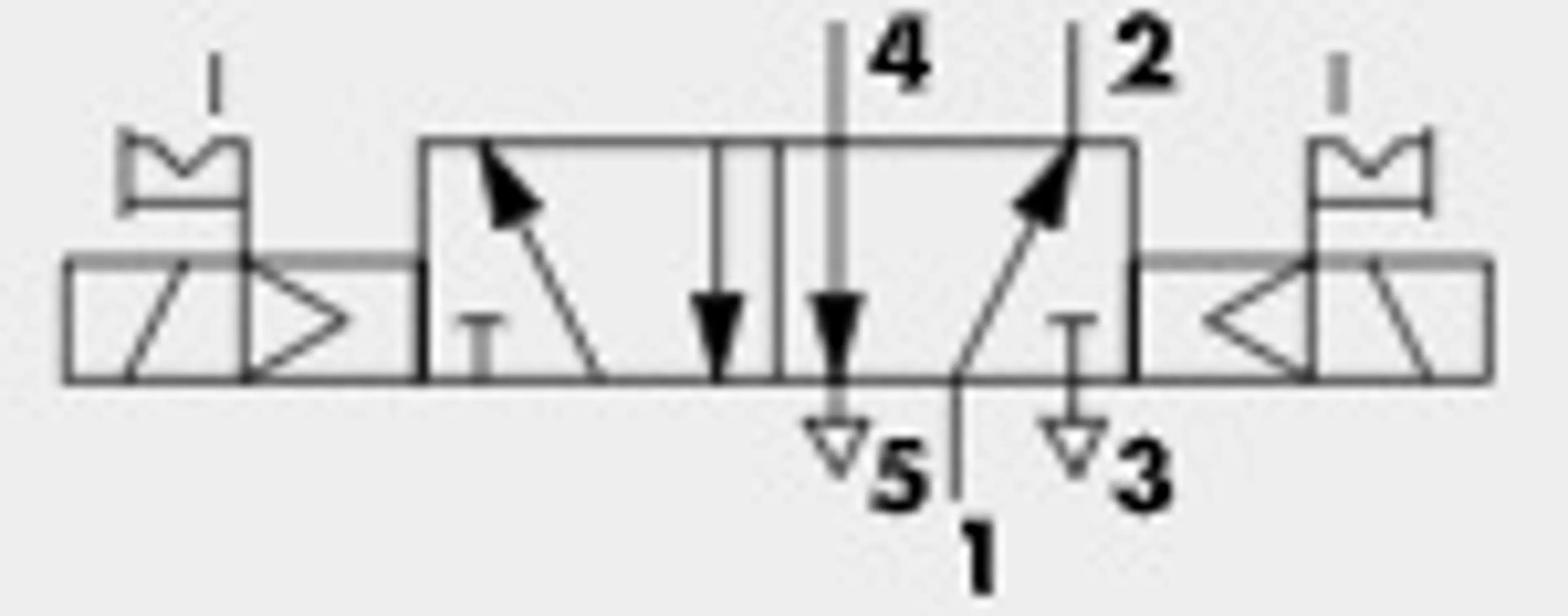 ELECTROVALVULA 5/2V 1/8" BIESTABLE