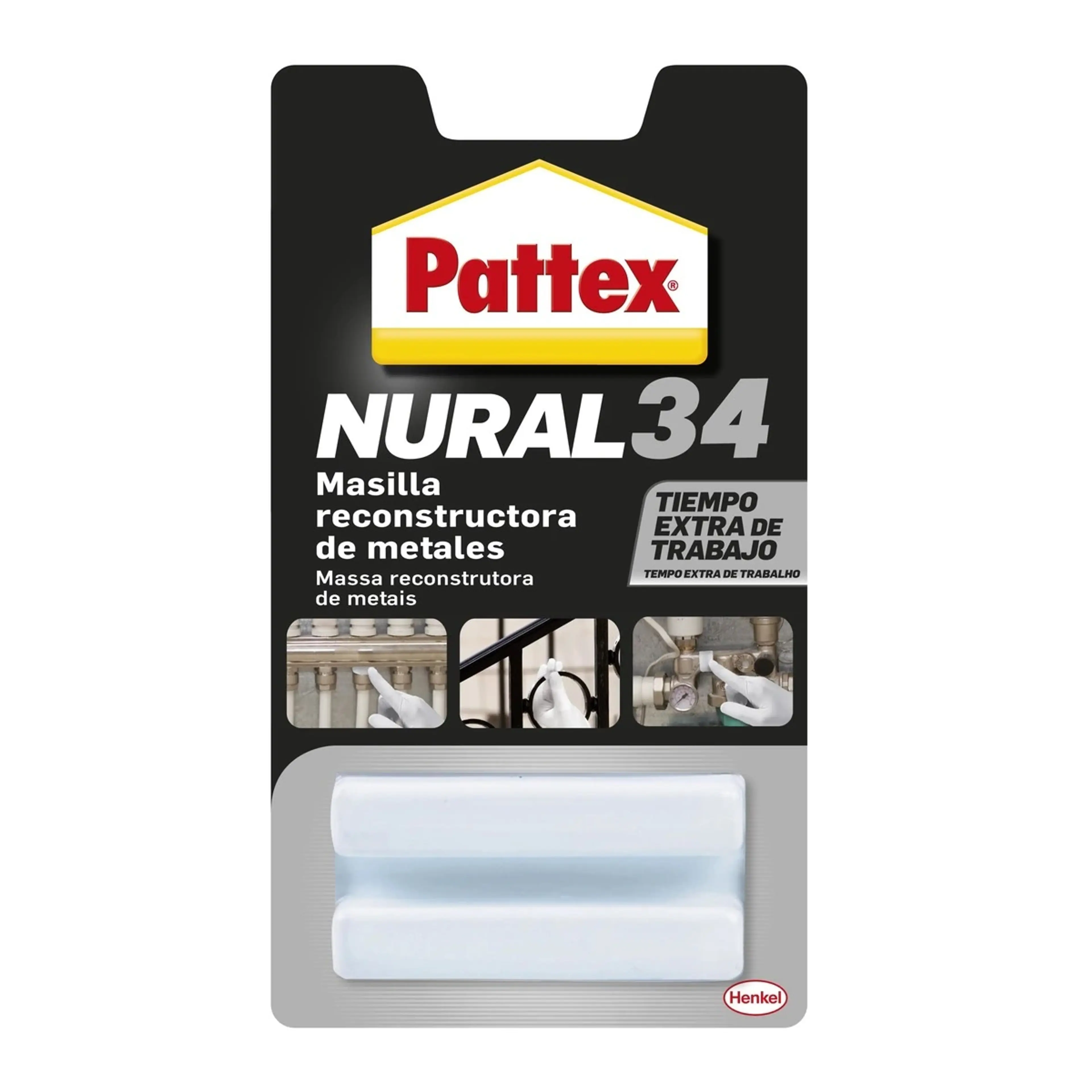 NURAL 34 MASILLA METALES 50 GR