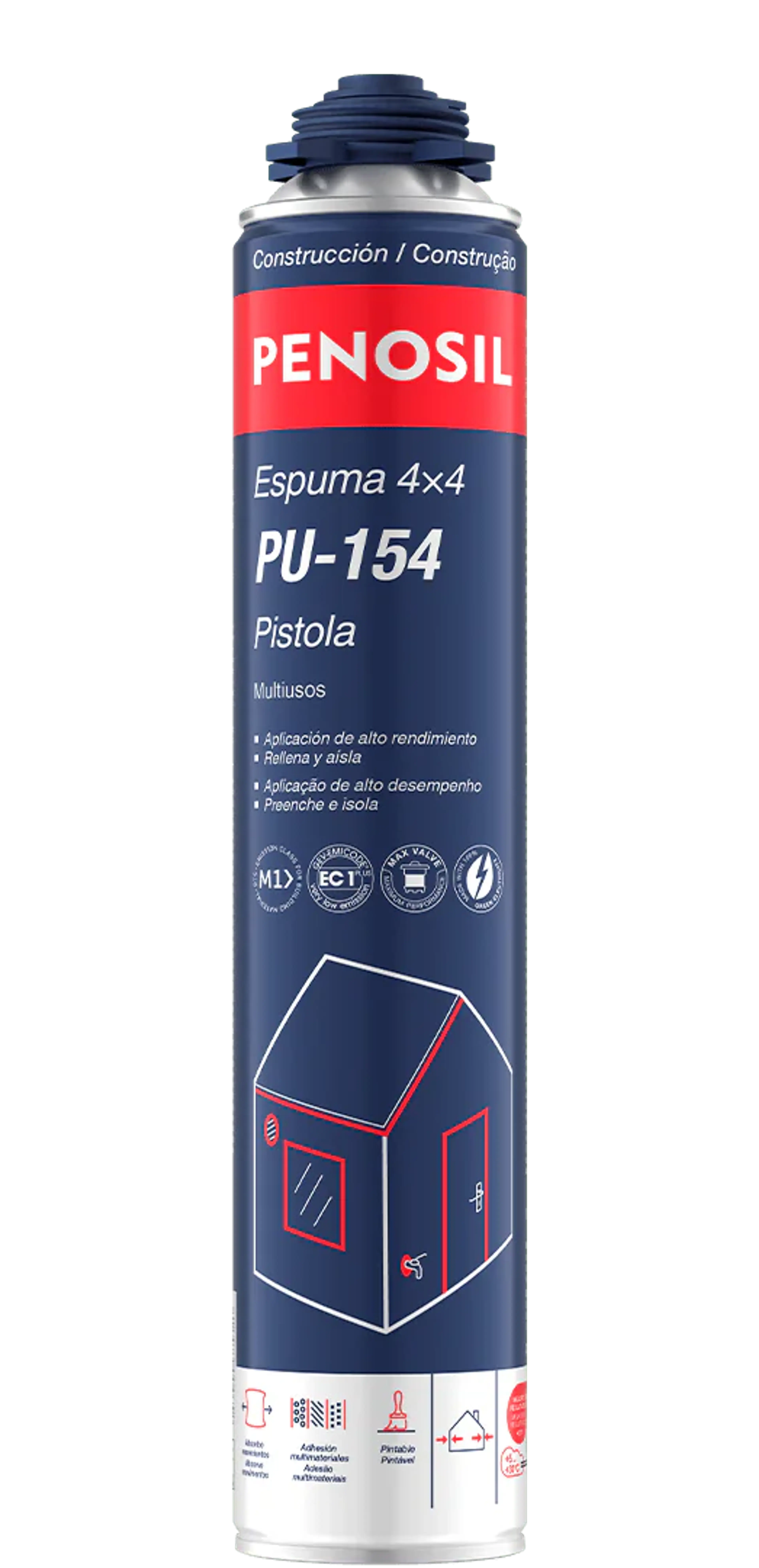 PENOSIL ESPUMA 4X4 154 PISTOLA