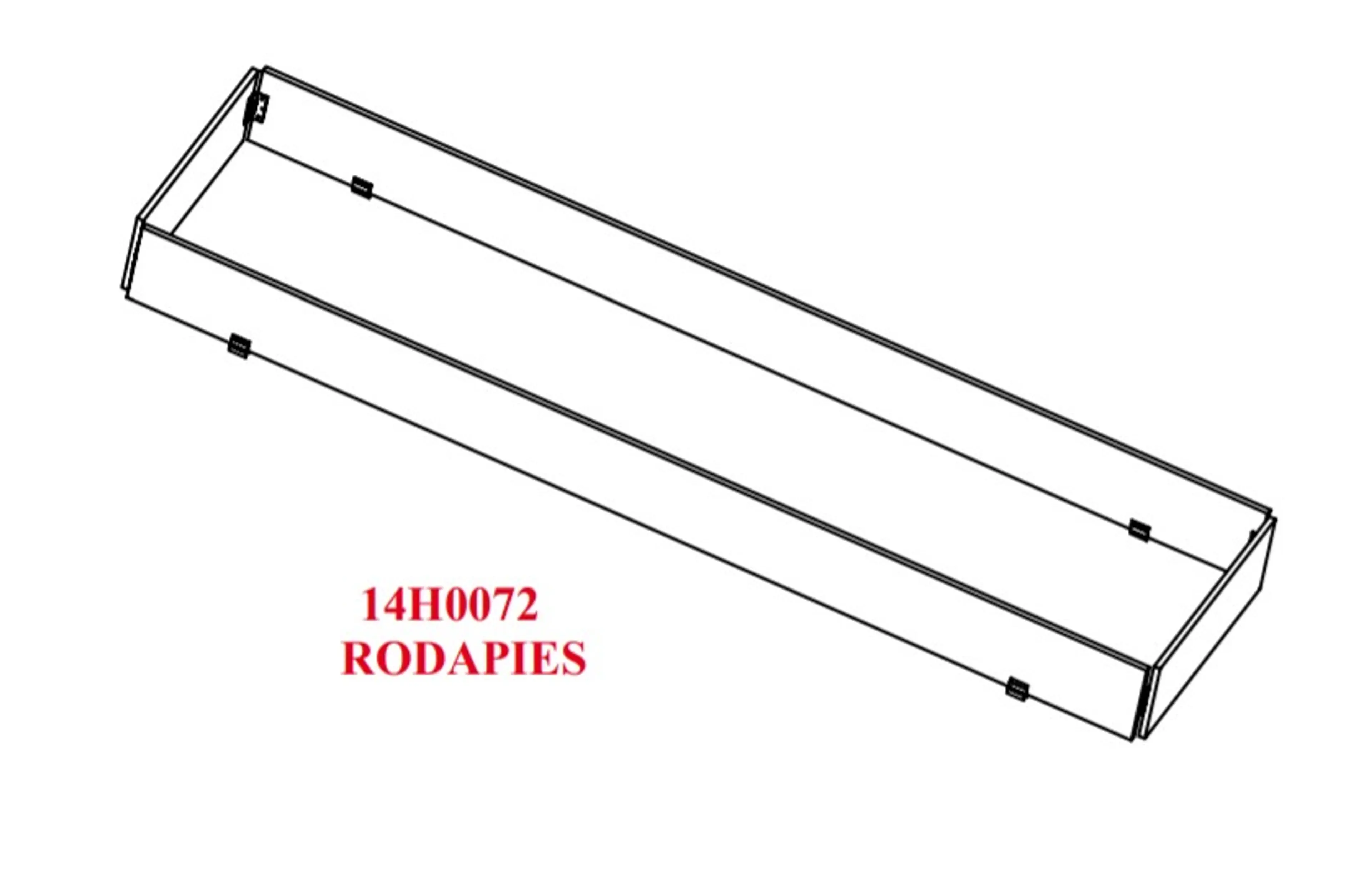 RODAPIES 1.80M ALTEZZA S / KARINA