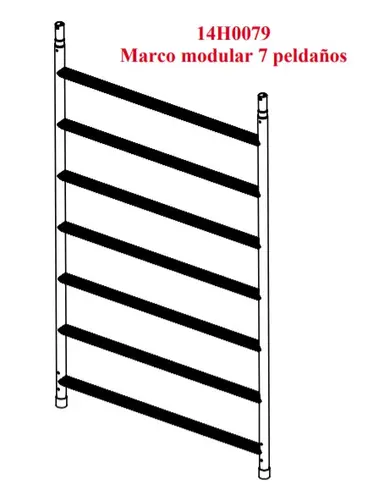 MARCO ANDAMIO 7 PELDAÑOS ALTEZZA L