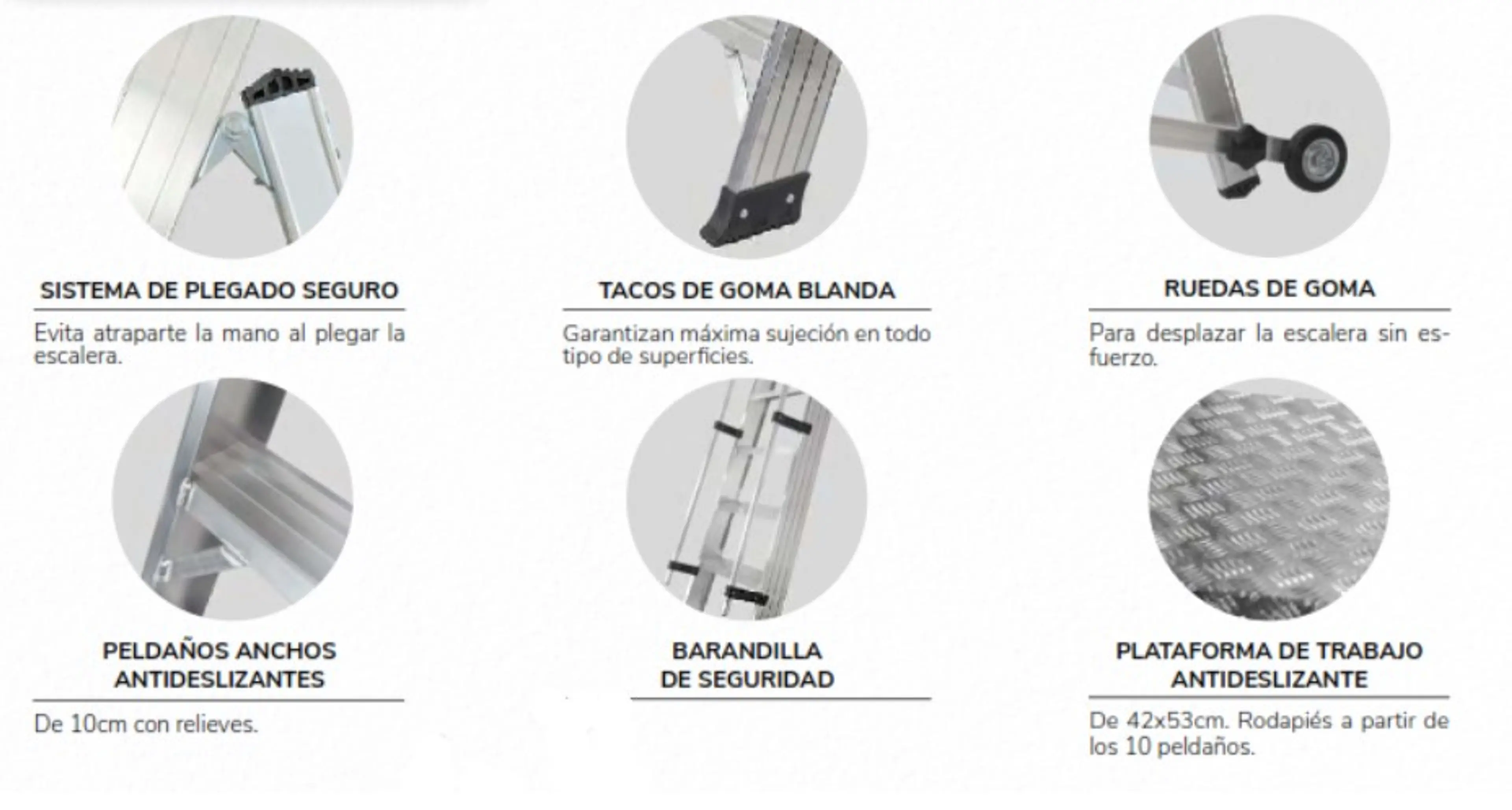 ESCALERA ARTIS 7 PELDAÑOS