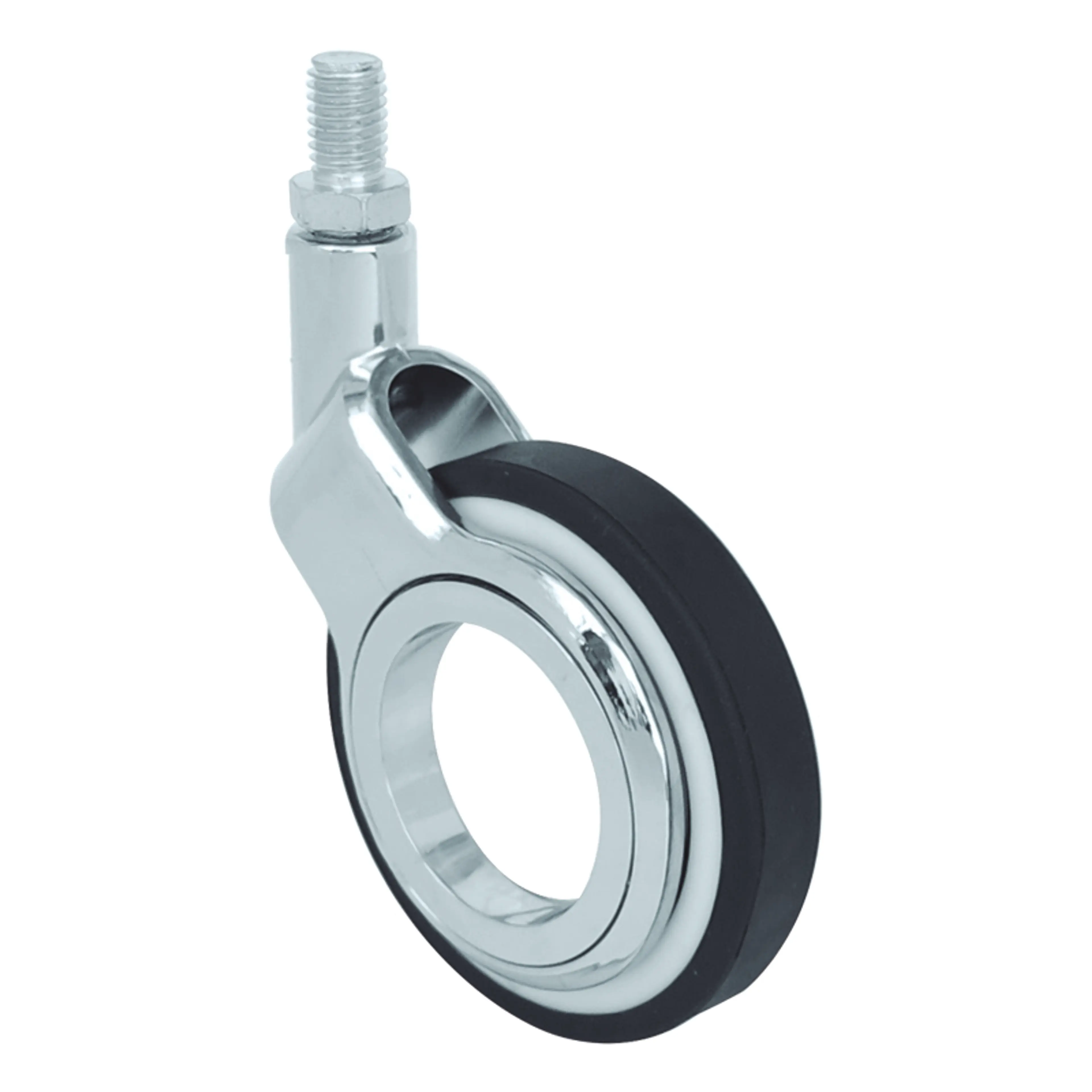 RUEDA ROXANA 75 M10X15 CROMO-NEGRO