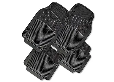 JGO. 4 ALFOMBRAS PVC-NBR NEGRO UNIV