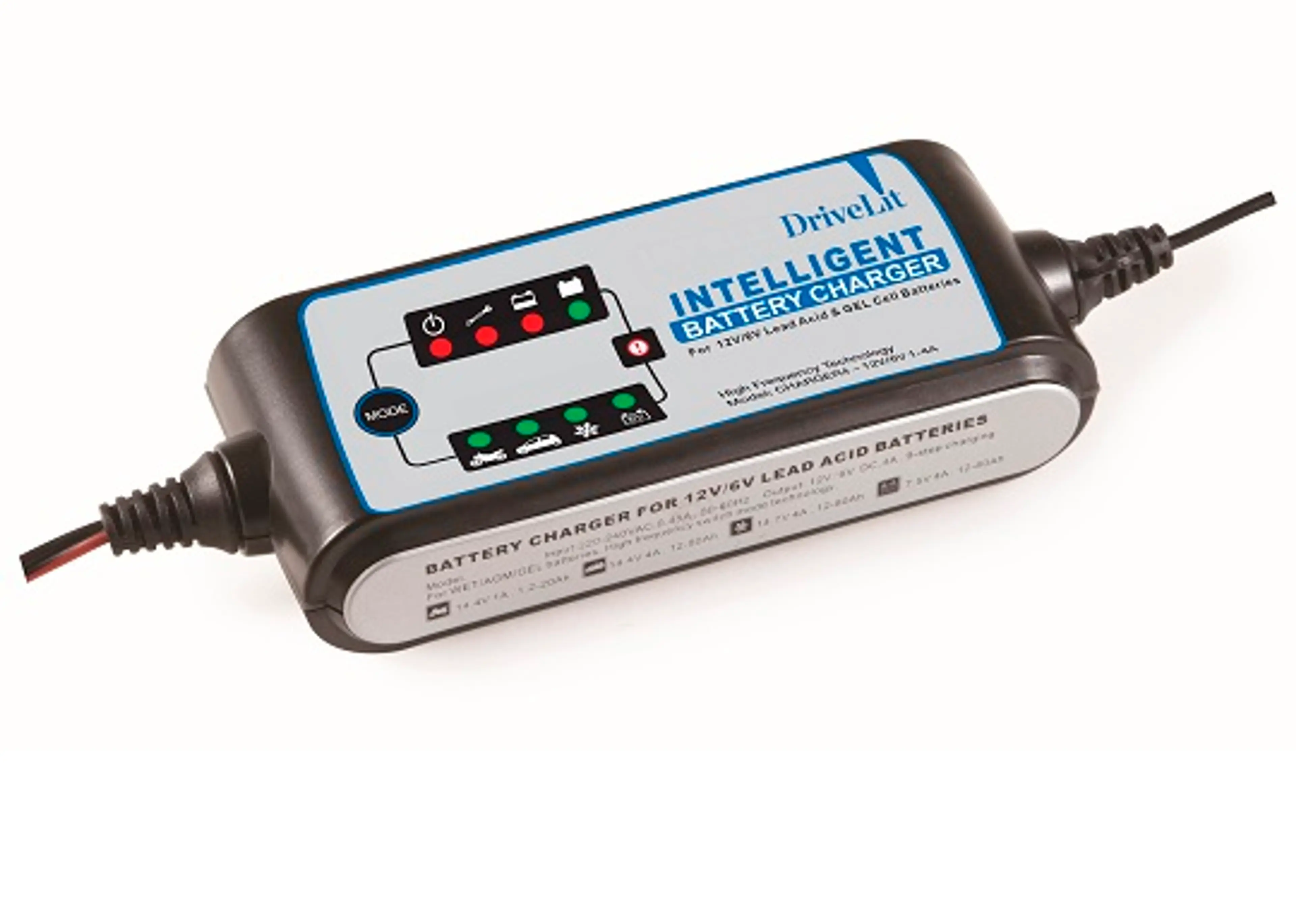 CARGADOR BATERIA 12V/6V 4AMP