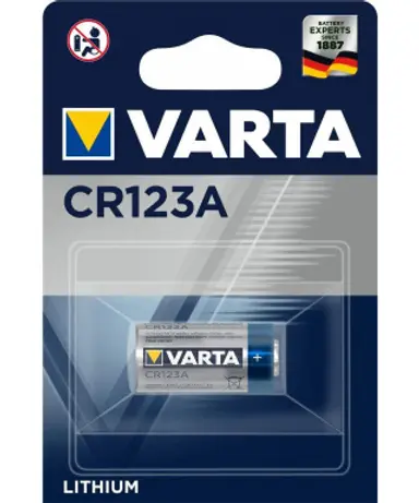 PILA VARTA CR123A 3V BLIST.1