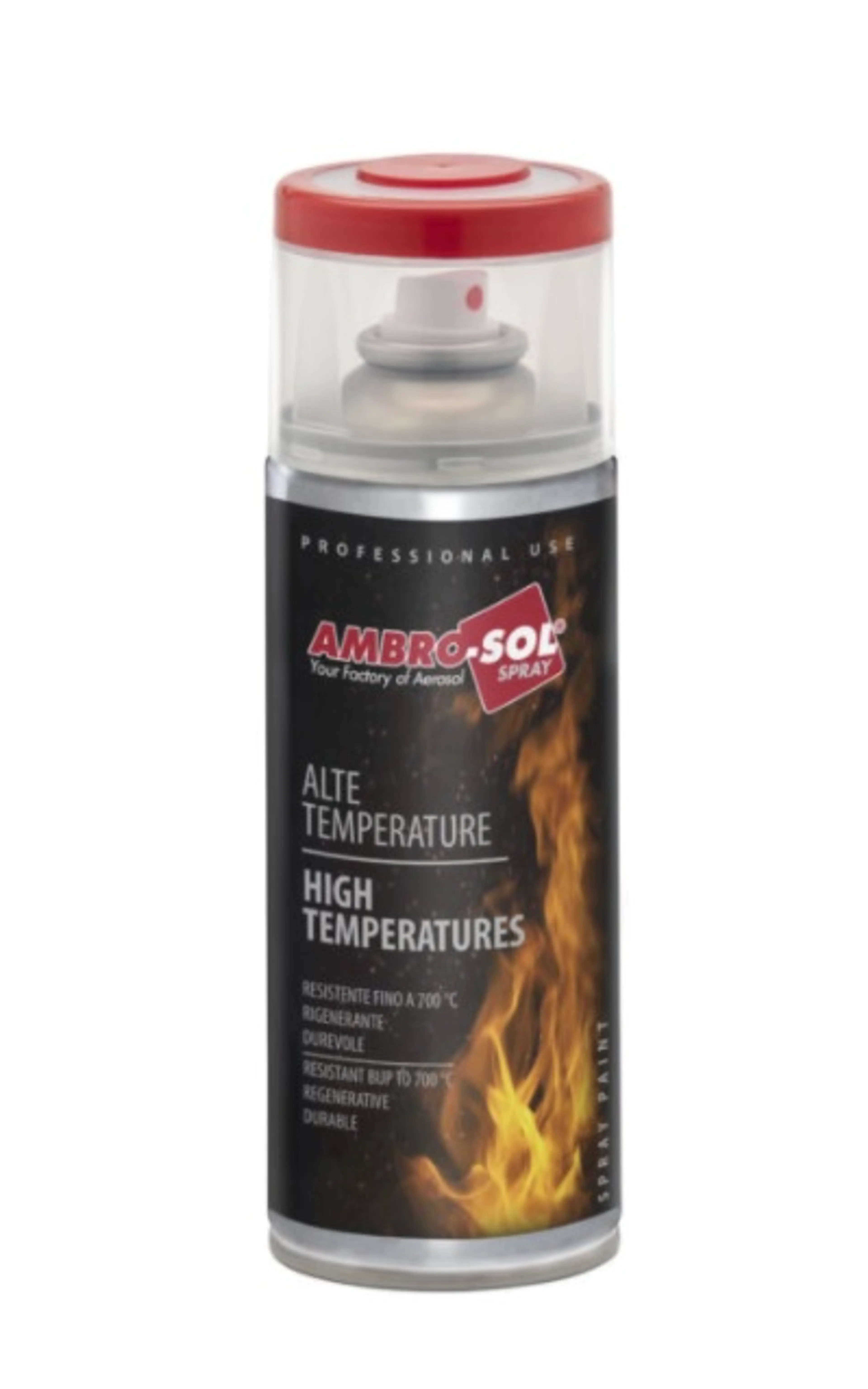 ESMALTE TEMPERATURAS NEGRO MATE