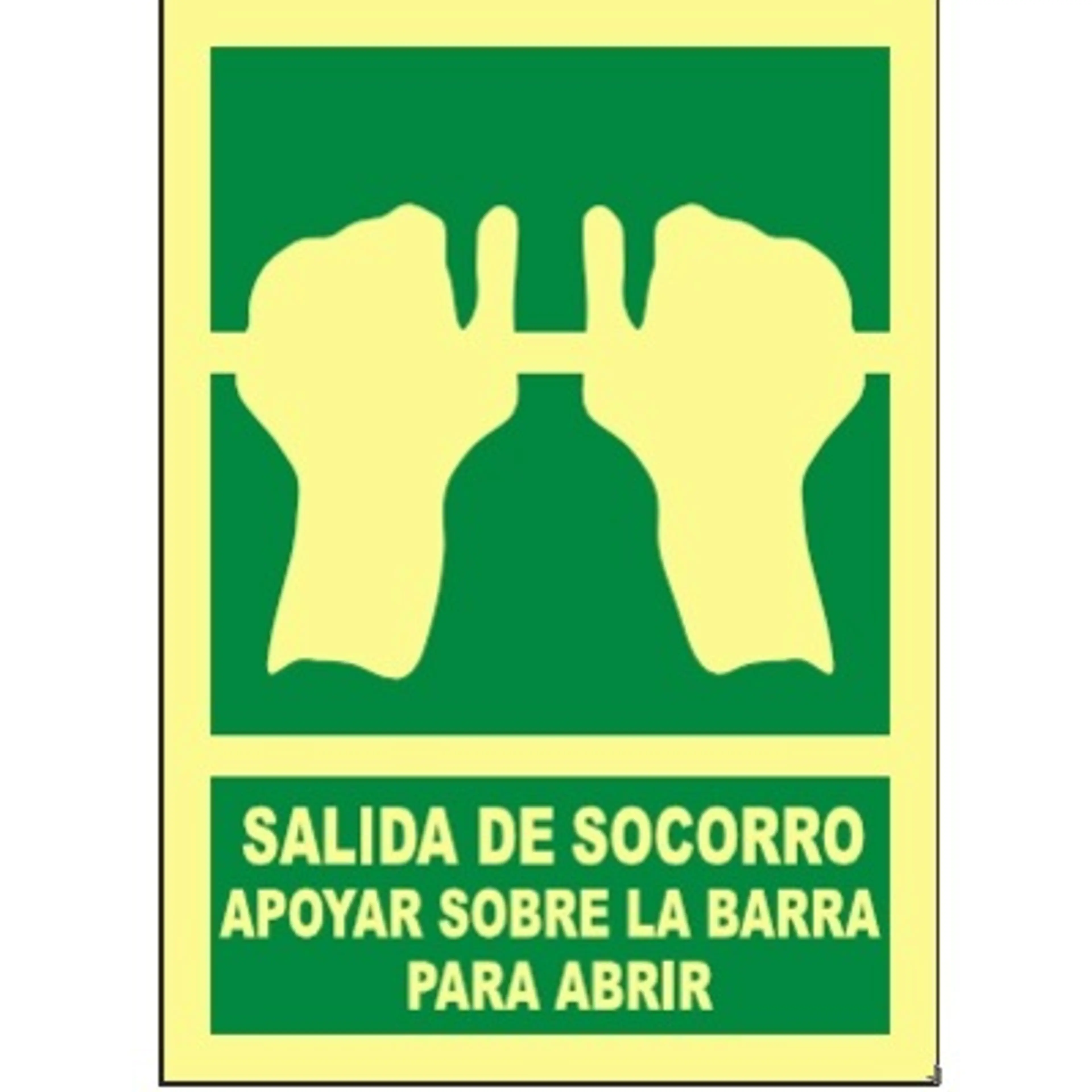 SEÑAL SALIDA DE SOCORRO