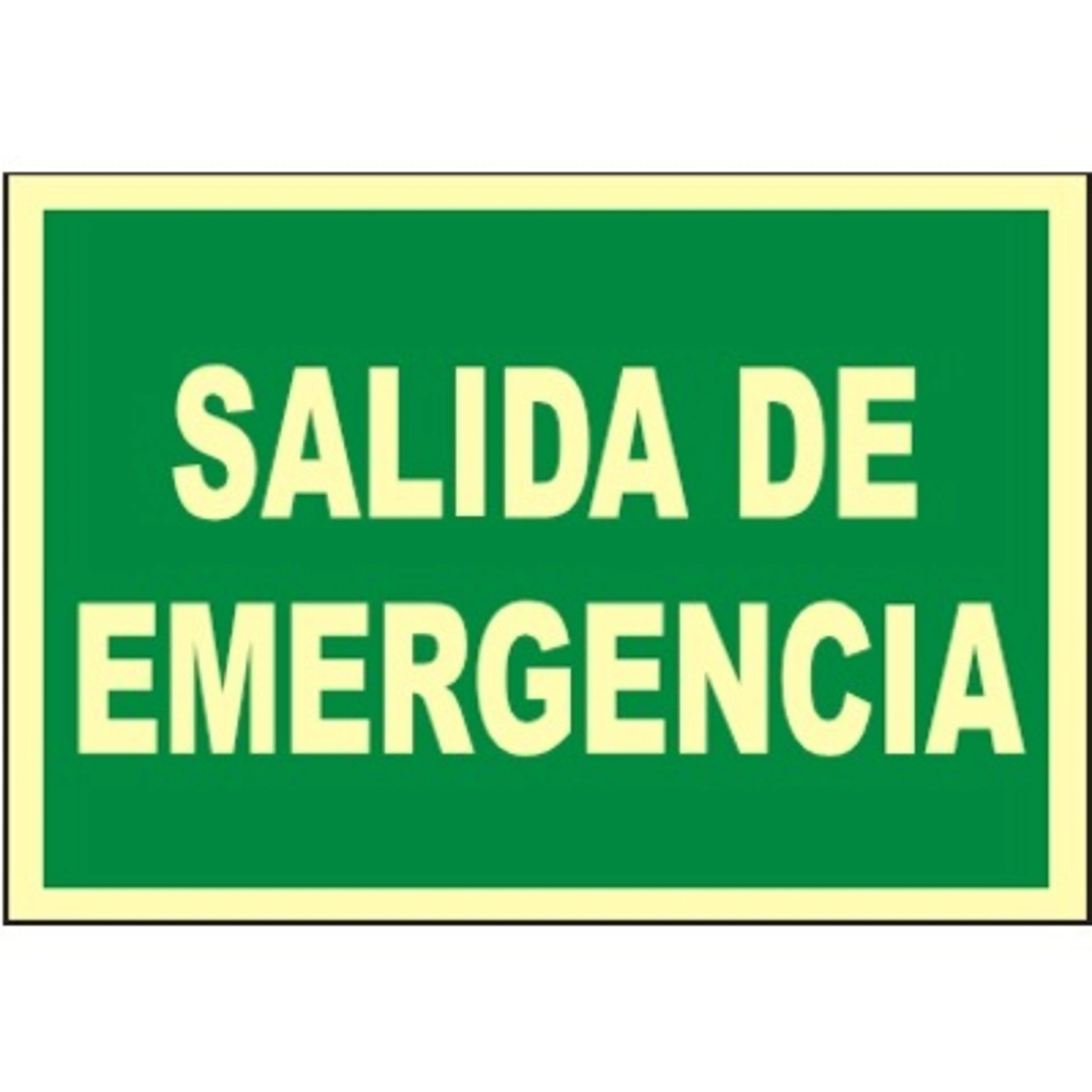 SEÑAL SALIDA EMERGENCIA