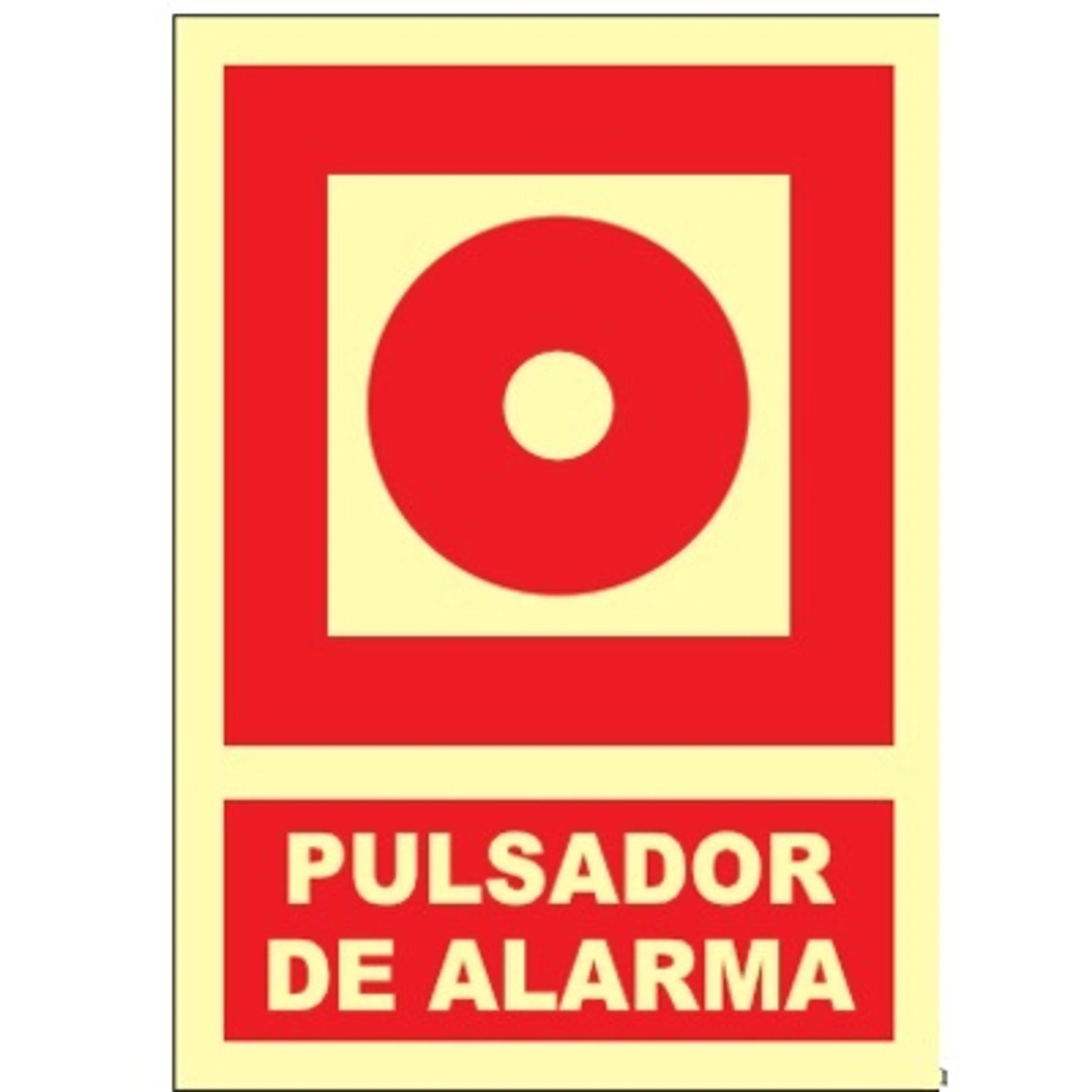 SEÑAL PULSADOR DE ALARMA