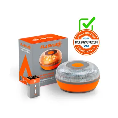 BALIZA GEOLOCALIZABLE LED V16