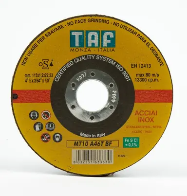 DISCOS DE CORTE PLANOS 115X1,2X22