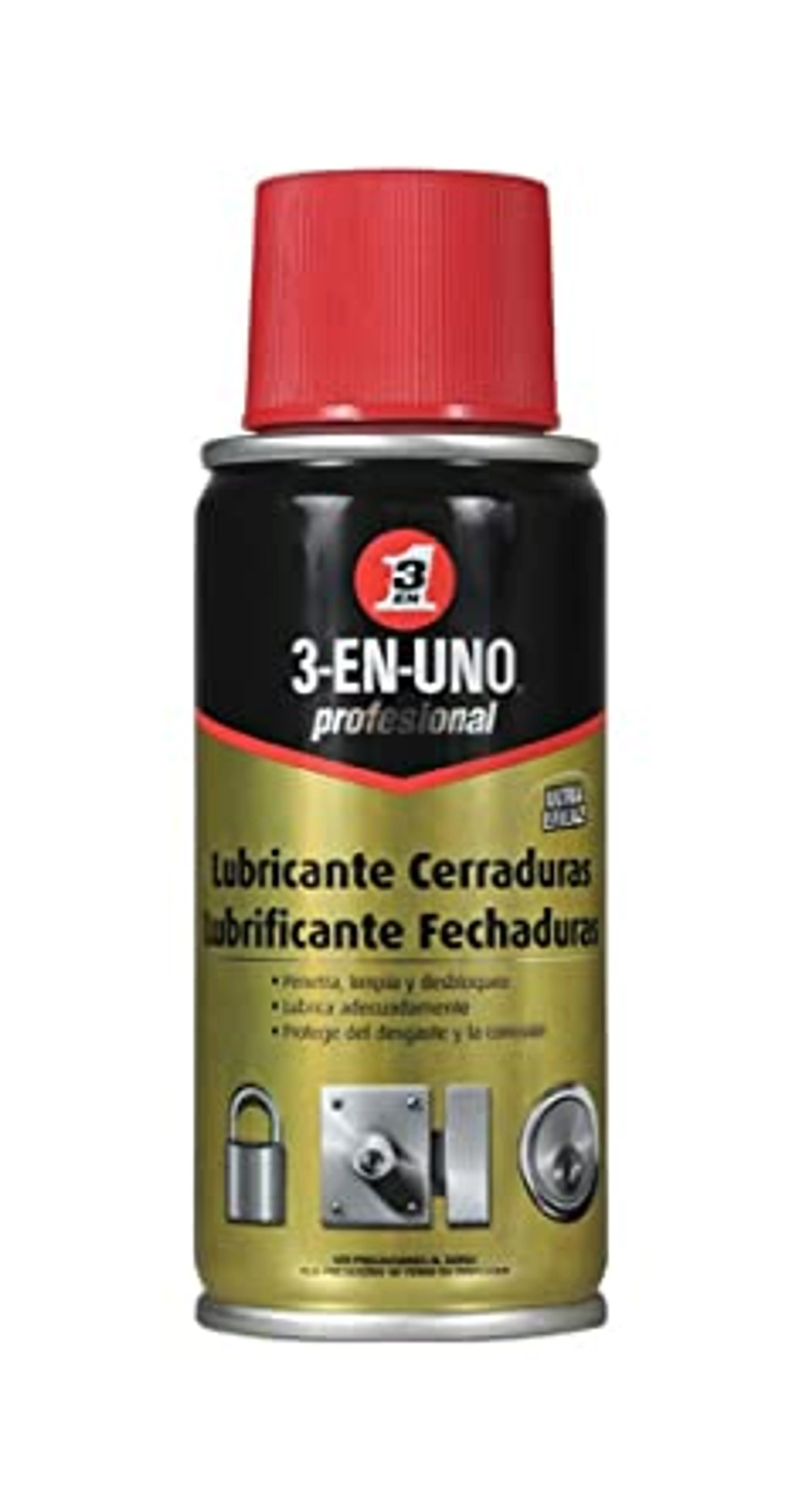 3EN1 LUBRICANTE CERRADURA SPRAY 100