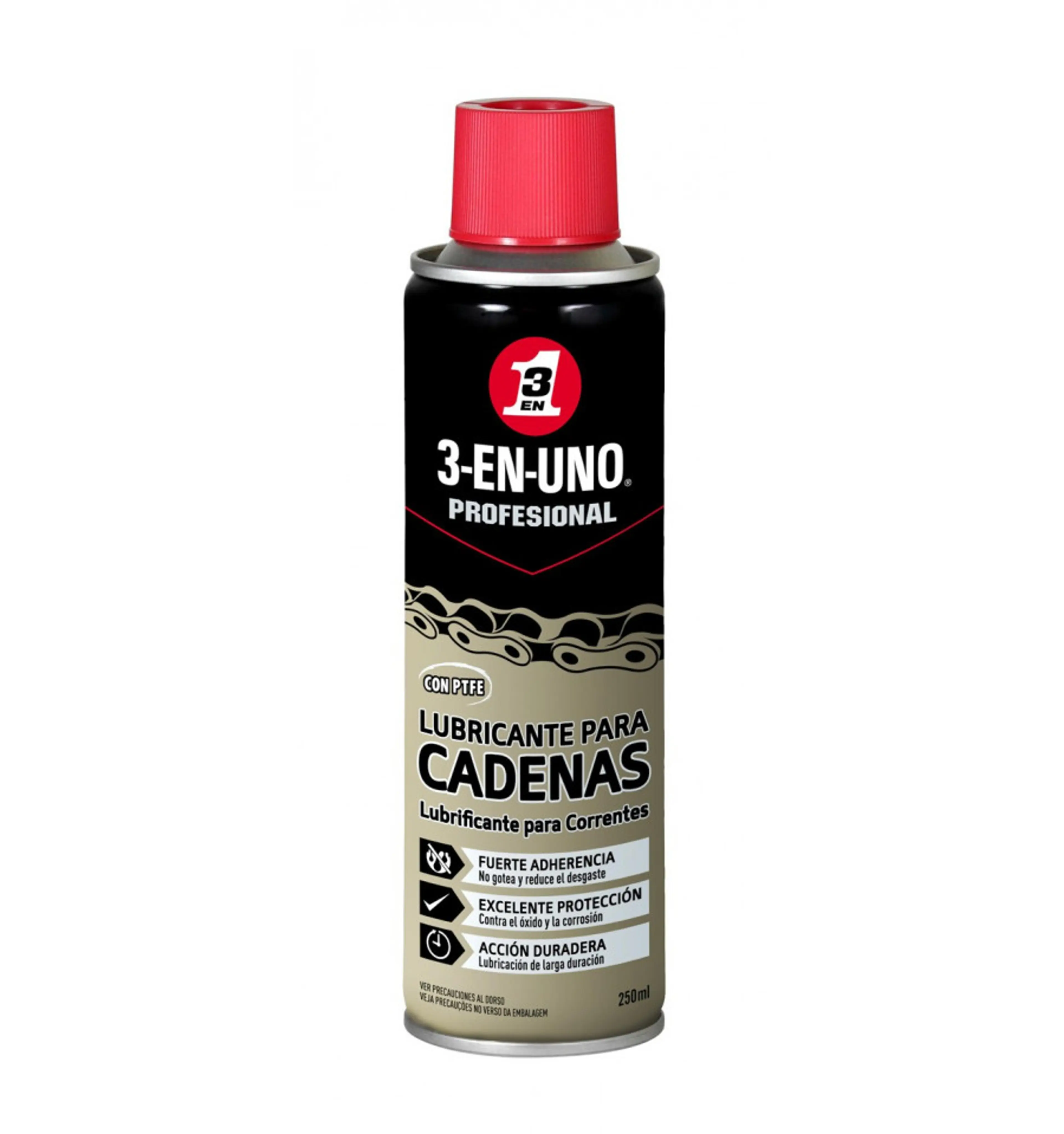 3EN1 LUBRICANTE CADENAS SPRAY 250