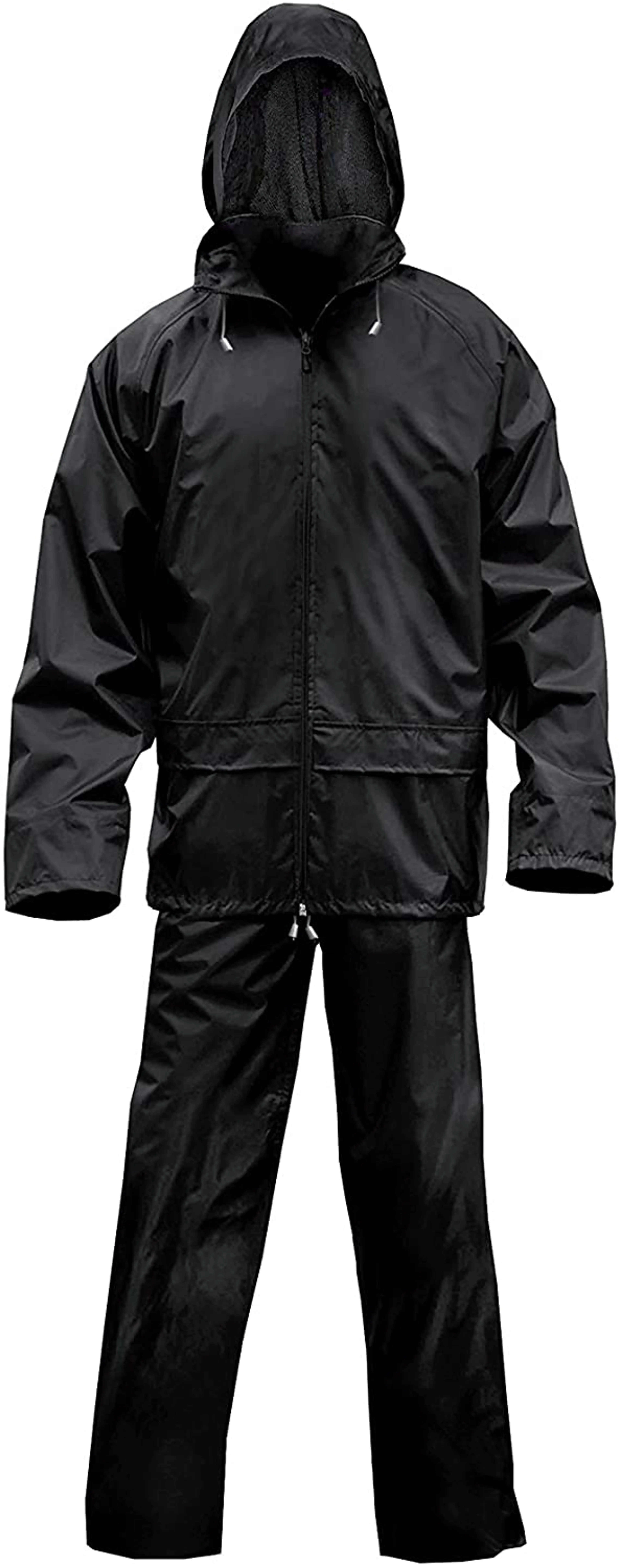 TRAJE IMPERMEABLE NEGRO XL